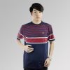 cheap wholesale promotional stripe mens t shirt mts0063